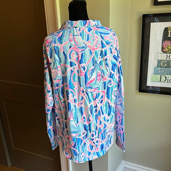 NWT Lilly Pulitzer UPF 50+ Skipper Popover - XL - Picture 4 of 7